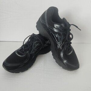 Women's Brooks Adrenaline GTS 16 Black Running Shoes Sz 9.5B Athletic Gym